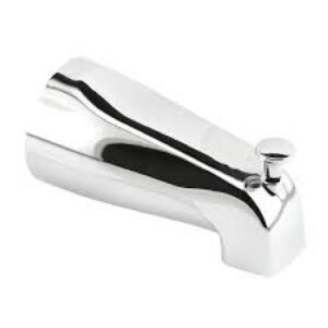 ProPlus 1/2 in. FIP Bathtub Spout with Top Diverter, Chrome