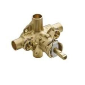 Moen-1/2 Inch Sweat (Copper-to-Copper) Posi-Temp Pressure Balancing Rough-In Valve (With Stops)