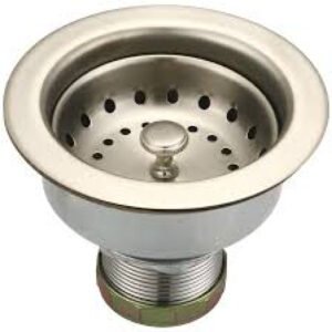 4 1/2 DUO BASKET STRAINER STAINLESS STEEL DEEP CUP