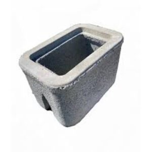 CONCRETE WATER METER BOX 38"-13"X24" CONC MTR BOX BODY