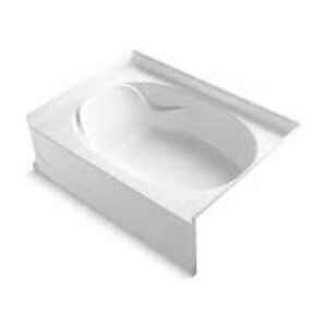 STERLING 71111122-0 Ensemble Bathtub, 60-Inch x 42-Inch x 18.25-Inch, Right-Hand, White