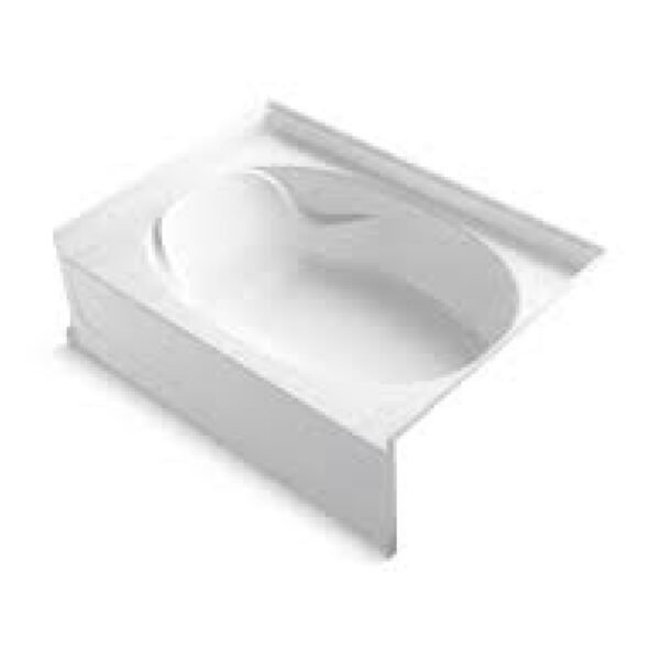 STERLING 71111122-0 Ensemble Bathtub, 60-Inch x 42-Inch x 18.25-Inch, Right-Hand, White