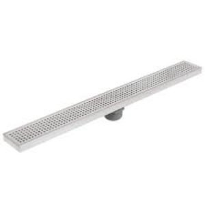 Miseno MNO30LD 30" Pattern Grate Linear Shower Drain - Stainless Steel