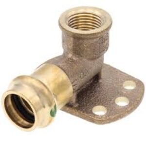 3/4 PRFxF 90 ELBOW DROPEAR BRASS LF