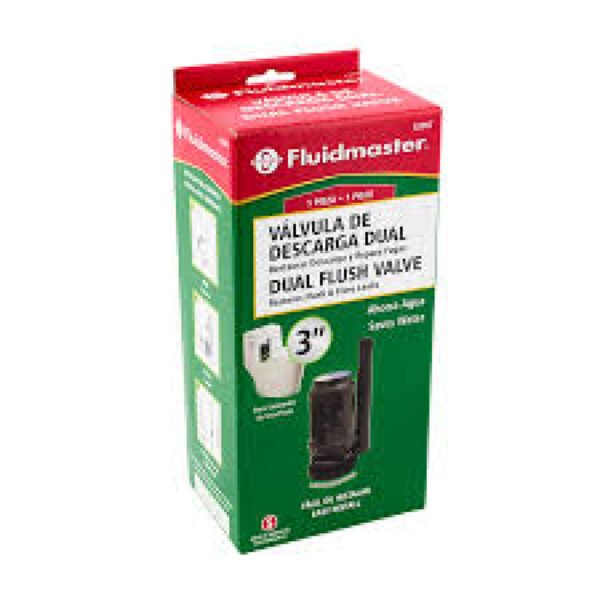 Fluidmaster Replacement 3 in. Dual Flush Valve for Toilets (1-Piece)