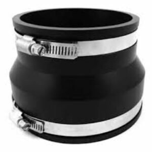 6"CLAY to 4"CI/PL FLEX-CPLG