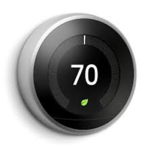 Google Nest Thermostat Smart Programmable Wi-Fi Thermostat Snow- PRO