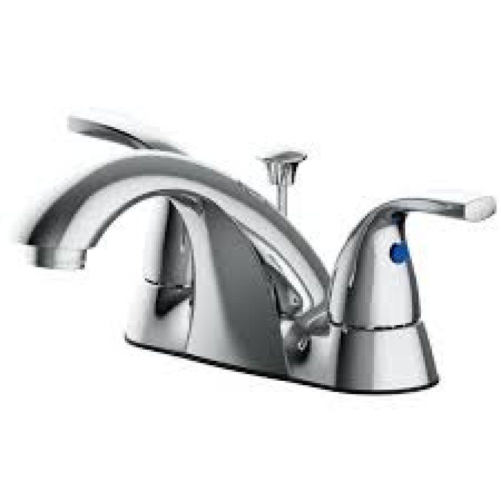 Seasons® Anchor Point™ Two-Handle Centerset Bathroom Faucet With Quick Install Pop-Up In Chrome