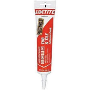 5.5 OZ WHITE TUBE TUB & TILE CAULK