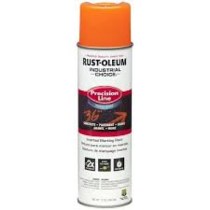 Rust-Oleum Corporation 203036 M1800 Fluorescent Orange Gloss 17 OZ. Spray, 17 Fl Oz (Pack of 1), 17 Ounce