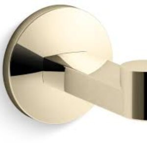 KOHLER 78378-AF Components Robe Hook Assembly, Vibrant French Gold