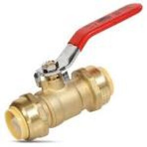 1 PUSH FIT BALL VALVE L.F.