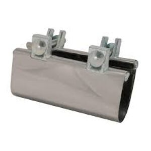 Eastman 6 Inch Pipe Repair Clamp, 2 Inch IPS Connection, Stainless Steel, 45198