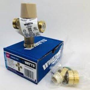 Watts 1/2 In Lead-Free Thermostatic Mixing Valve, Cpvc End Connections Mfr # 0559161