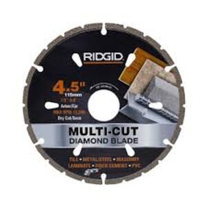 RIDGID 4.5 in. Diamond Multi-Cutting Blade