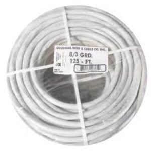 8/2 Romex NM-B with Ground Coil 125 Ft