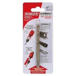 4" Cobalt Pilot Drill Bit for Hardened Metals