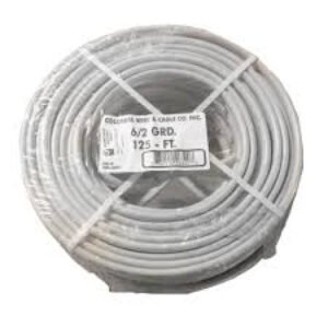 6/2 Romex NM-B with Ground Coil 125 Ft