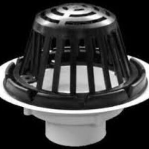 3'' PLASTIC ROOF DRAIN W/ PLASTIC DOME