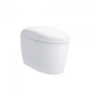 NEOREST RS Dual Flush 1.0 or 0.8 GPF Toilet with Integrated Bidet Seat and EWATER+, Cotton White - MS8341CUMFG#01