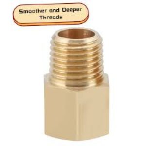 SPECIAL ADAPTER 1/4 FEMALE COMPRESSION X 3/8 MALE COMPRESSION