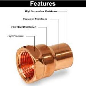 1 1/4 C X F ADAPTER WROT