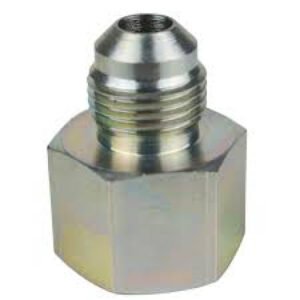 GAS FITTING, 1/2" OD FLARE x 1/2" M EFV