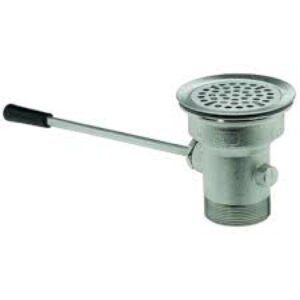 BK Resources BK-LWR-1 3-1/2" Twist Lever Drain