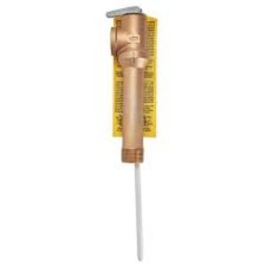 3/4 in. Bronze NCLX-A Temperature and Pressure Relief Valve with 3-1/2 in. Shank MNPT Inlet x FNPT Outlet