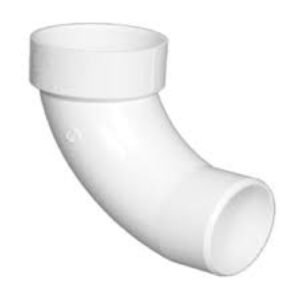 Long Sweep 1/4 Bend, Street (H x S) 4"