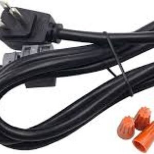 3-prong Dishwasher Power Cord Kit Angled Cord Kit