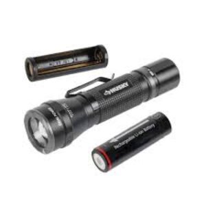 Husky 500-Lumens Dual Power Focusing Aluminum Flashlight