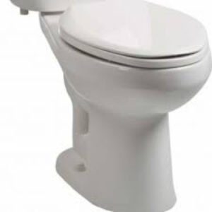 BRIGGS® Abingdon HET Elongated Front Toilet Bowl Only, White ADA