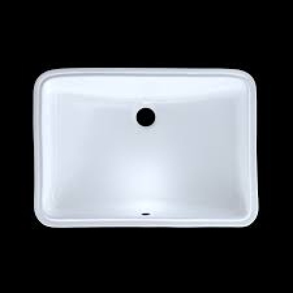 Toto Lt540G#01 21-14" X 14" Under Counter Lavatory with Sanagloss, Cotton White, Undercounter Mount