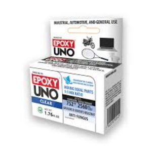 Fusion Epoxy | Epoxy UNO | Paste Epoxy Jar | Clear | 1.76 Oz.