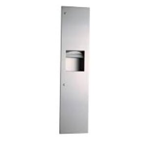 Bobrick B-3803 TrimLineSeries™ Recessed Paper Towel Dispenser/Waste Receptacle