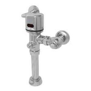 Hydrotek 1.6 GPF Closet 1 Inch Stop 1 1/2 Inch Top Spud Sensor Piston Oper. AC Powered Exposed Flush Valve