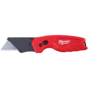 Milwaukee FASTBACK Folding Utility Knife with Blade Storage and General Purpose Blade