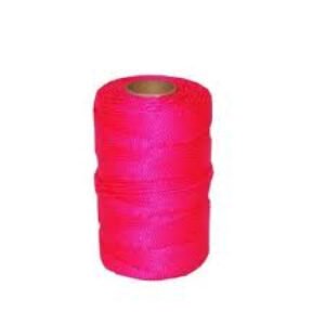 18 X 1000 ft. PINK Twisted Nylon Mason's Line