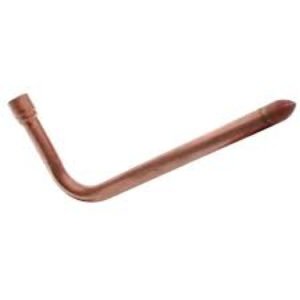 3/4" CPVC Socket Metalhead Copper Stub Out Elbow (6" x 12")