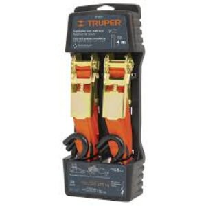 Truper Set of 2 ratchet clamps, maximum load 1125 kg