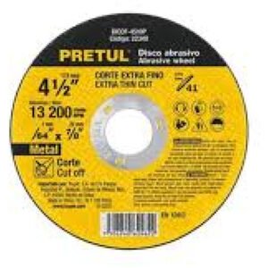 4-1/2 X 1.2MM T1 CUTTING WHEEL PRETUL