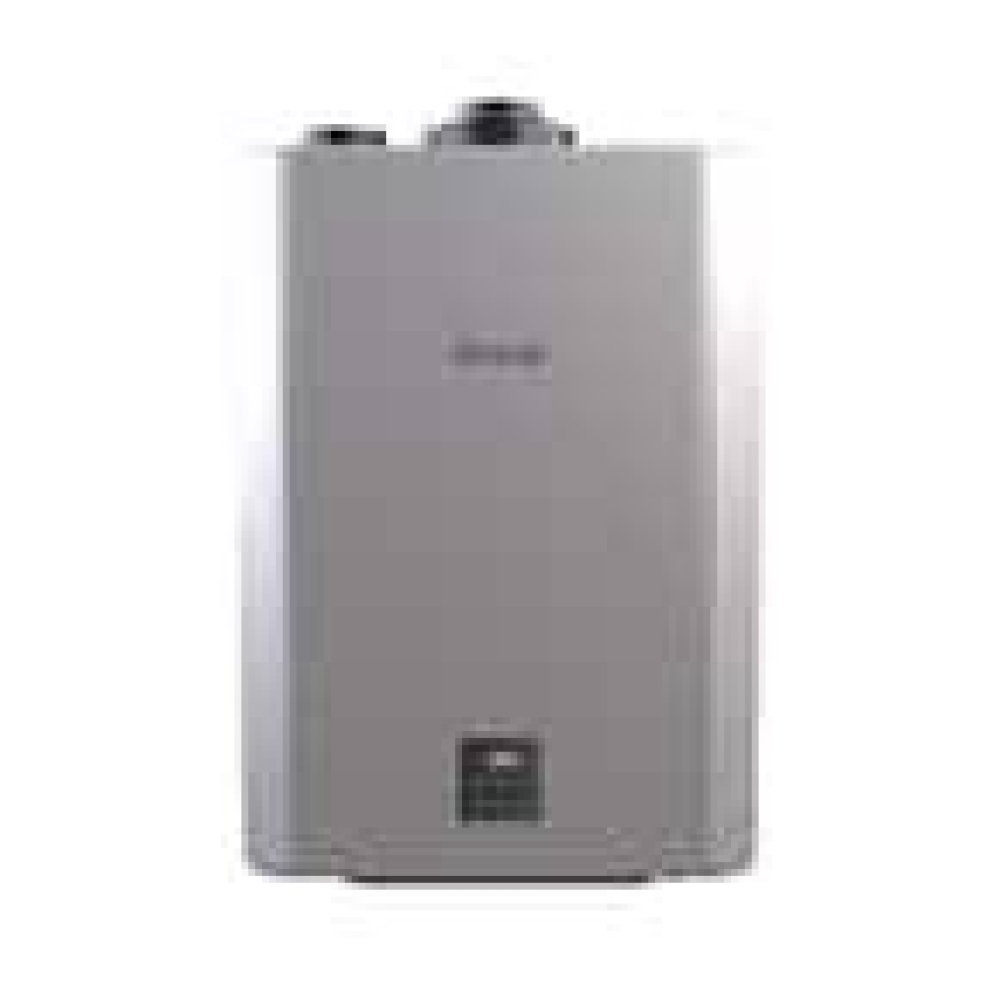 Rinnai RXP160iN Condensing Smart Sense Natural Gas or Propane Tankless Water Heater, Indoor or Outdoor Water Heater, Up to 9 GPM, 160,000 BTU, with Recirculation Pump