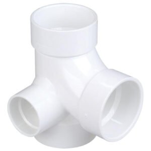 4872 3X3X3X11/2 HUB TEE W/90 RT IN PVC