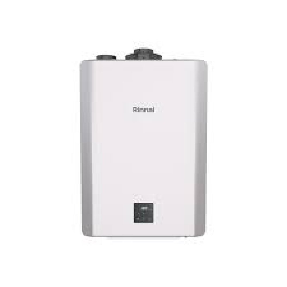 Rinnai RX160iN Condensing Smart Sense Natural Gas or Propane Tankless Water Heater, Indoor or Outdoor Water Heater, Up to 9 GPM, 160,000 BTU
