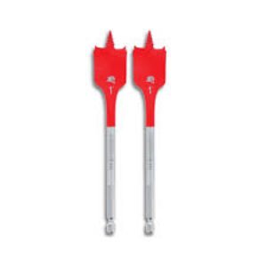 DIABLO 1 in. x 6 in. SPEEDemon High Speed Steel Spade Drill Bit (2-Piece)