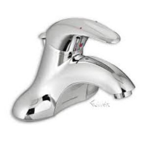 American Standard 7385053.002; Reliant 3; centerset without pop-up & hole with vandal resistant 0.5 gpm grid drain; in Chrome