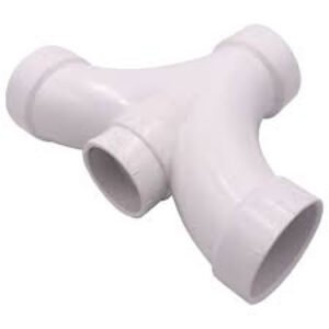 4835BR 3X2X3X3 HUB DBLE FIXTURE TEE PVC