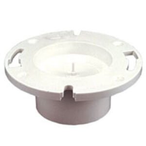4853KO 4X3 HUB FL CLOS FLG W/PIPE&KO PVC