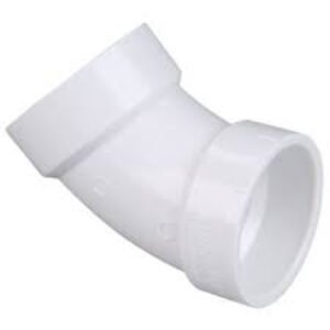 4806 11/2 HXH 45 ELBOW PVC